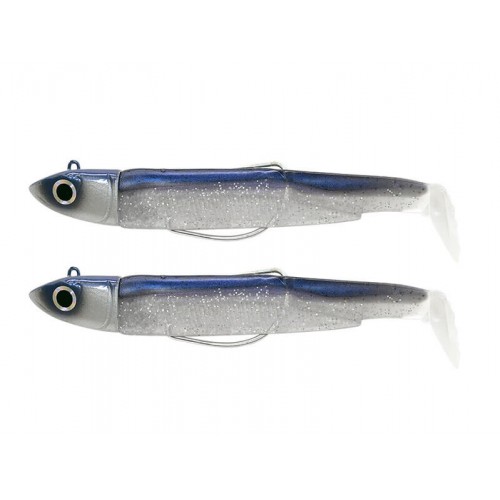 FIIISH BLACK MINNOW 90 DOUBLE COMBO OFF SHORE 10G. BLUE & ELECTRIC BLUE (BM3011)